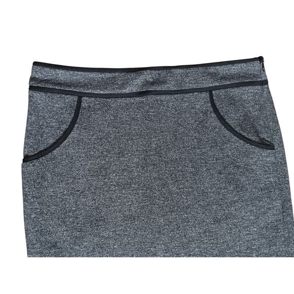 The Limited 2-Piece Suit Gray Blazer Jacket Size L & Skirt Size 8 Career Work - Picture 6 of 16